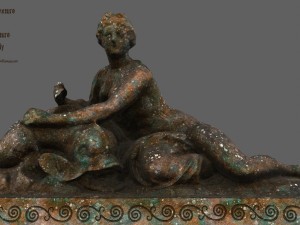 woman statue 3D 모델