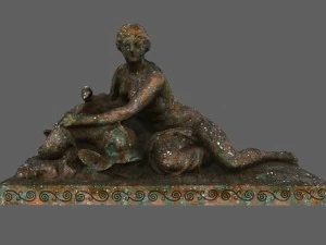 woman statue 3D Model
