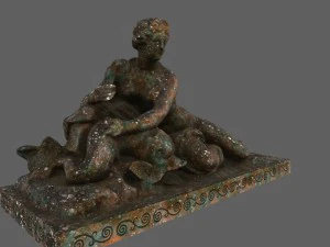 woman statue 3D Model