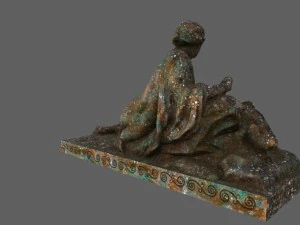 woman statue 3D Model