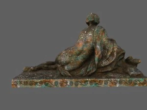 woman statue 3D Model