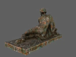 woman statue 3D Model