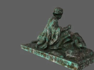 woman statue 3D Model