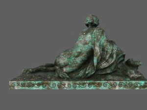woman statue 3D Model