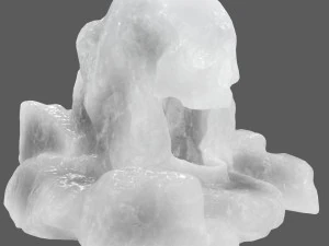 ice skull cave 3D Model