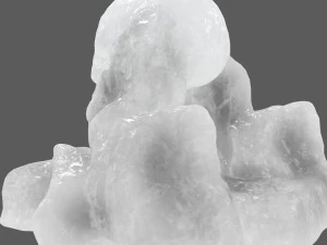 ice skull cave 3D Model