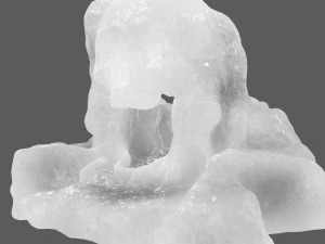 ice skull cave 3D Model
