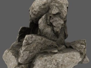 skull cave 3D Model