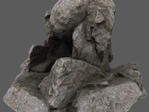 skull cave 3D Model