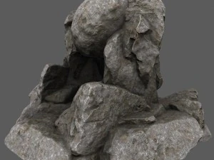 skull cave 3D Model