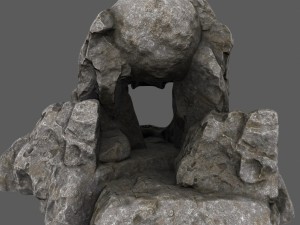 skull cave 3D Model
