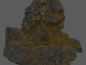 skull cave 3D Model