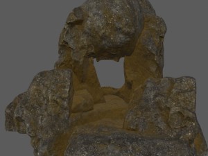 skull cave Modelo 3D