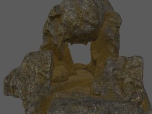 skull cave 3D Model