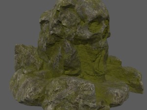 skull cave 3D-Modell