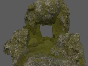 skull cave 3D Model