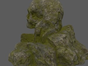 skull cave 3D-Modell