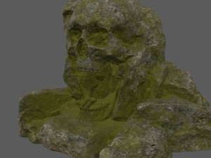 skull cave 3D-Modell