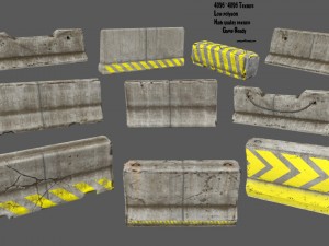barrier 3D Model