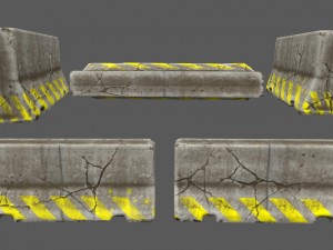barrier 3D Model
