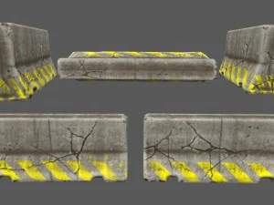 barrier 3D Model