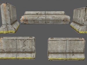 barrier 3D Model