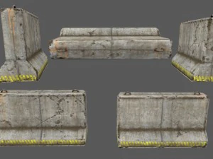 barrier 3D Model
