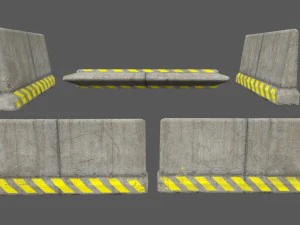 barrier 3D Model
