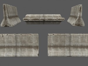 barrier 3D Model