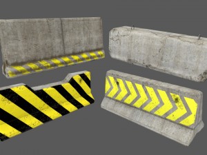 barrier set 7 3D Model