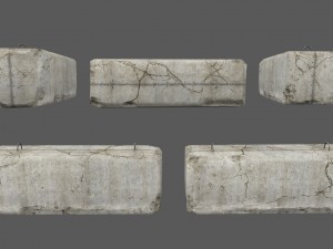 barrier set 7 3D Model