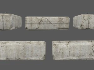 barrier set 7 3D Model
