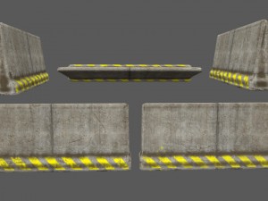 barrier set 7 3D Model