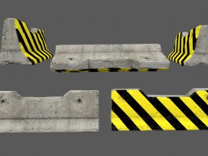 barrier set 7 3D Model
