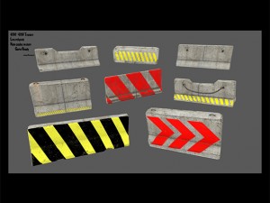 barrier set 5 3D Model