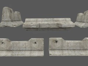 barrier set 5 3D Model