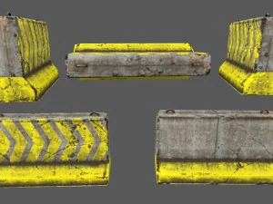 barrier set 2 3D Model