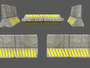 barrier set 2 3D Model