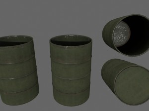 barrel set Modelo 3D