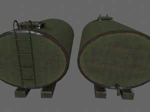 barrel set Modelo 3D