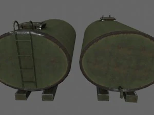 バレルセット 3Dモデル