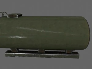 fuel tanker set 3D Model