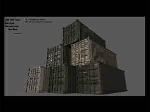 container 3D Model
