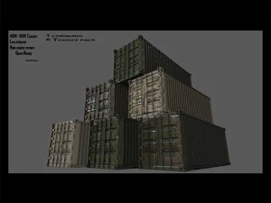 konteyner 3D Model