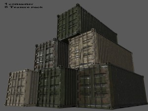 container Modelo 3D