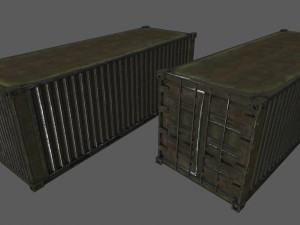 container Modelo 3D