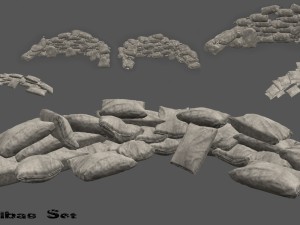 sandbag 3D Model
