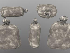 sandbag 3D Model