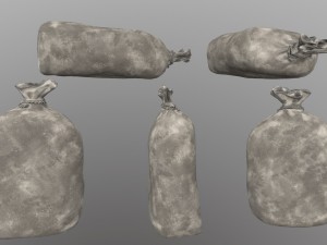 sandbag 3D Model