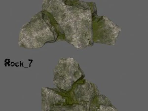 cliff rocks 3D Model